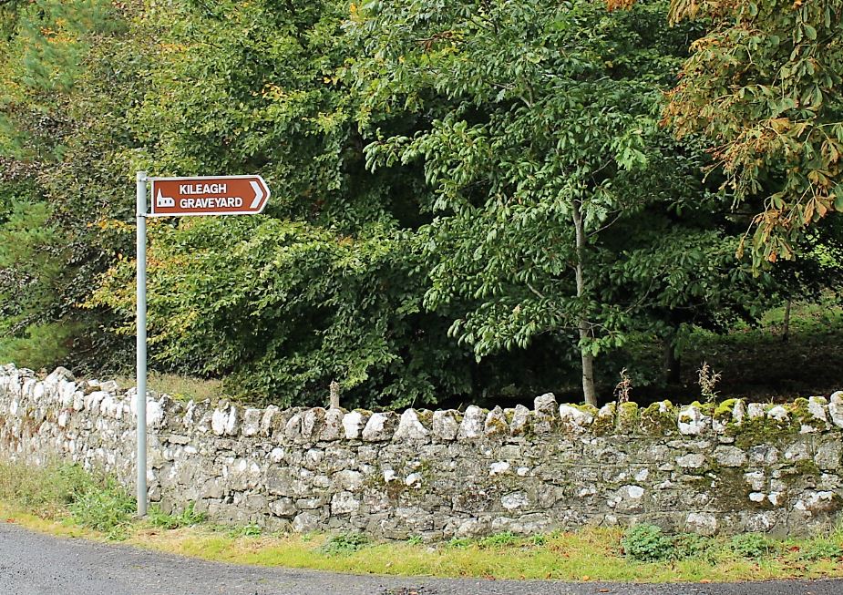 Killeagh Graveyard Sign